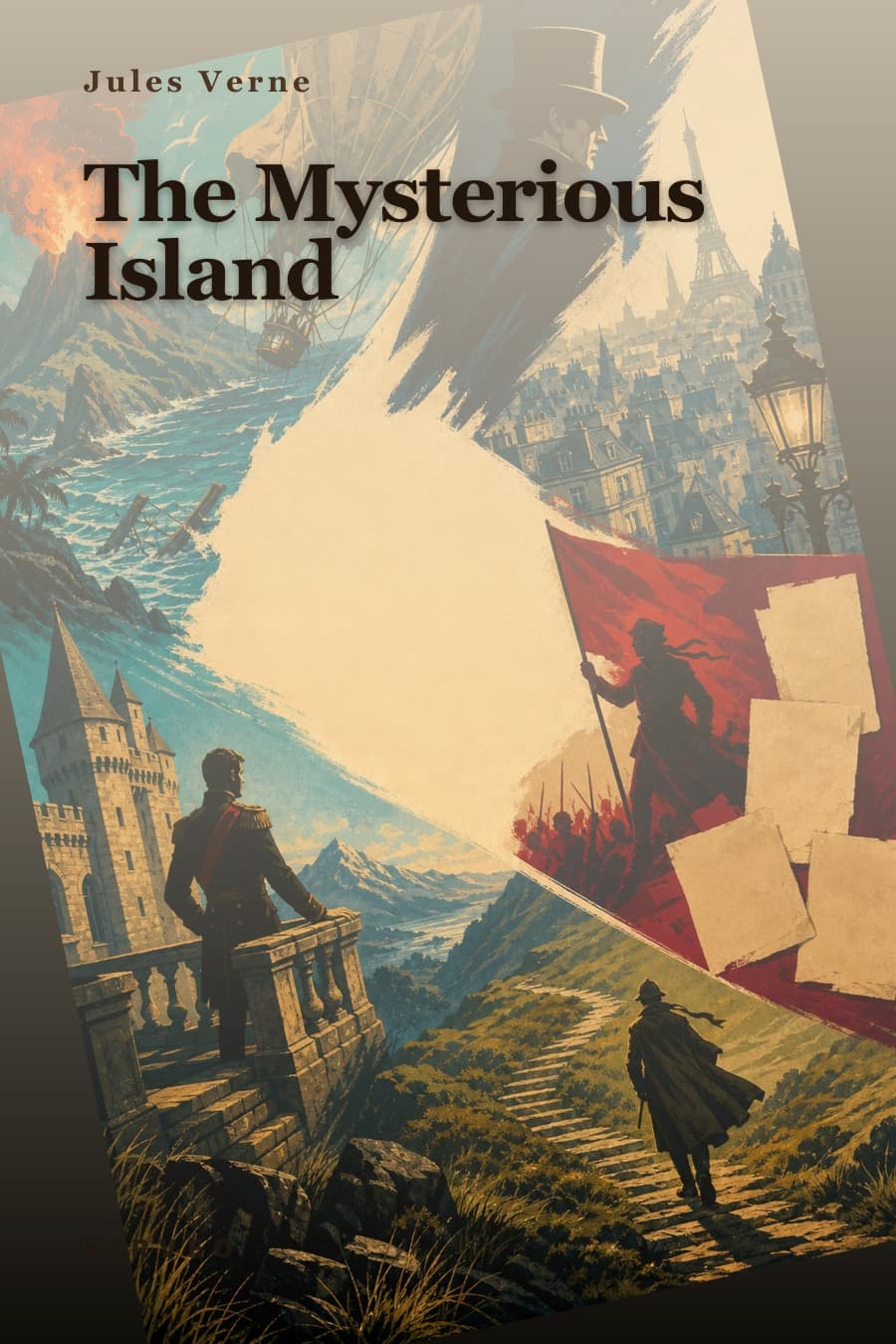 Cover for The Mysterious Island