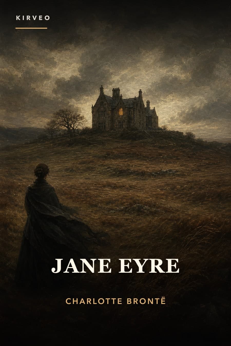 AI-designed cover for Jane Eyre