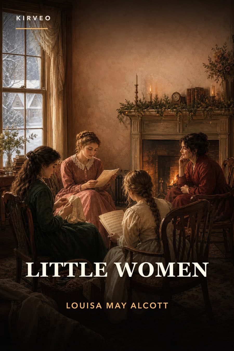 AI-designed cover for Little Women