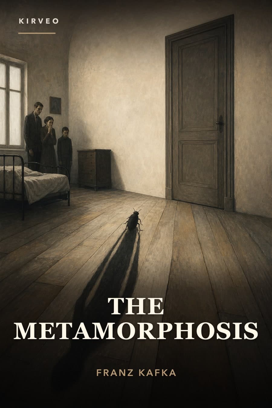 AI-designed cover for The Metamorphosis