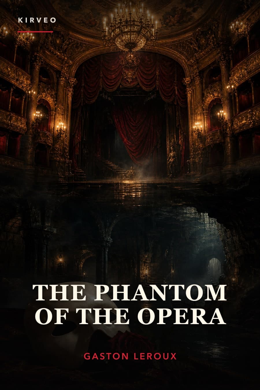 AI-designed cover for The Phantom of the Opera