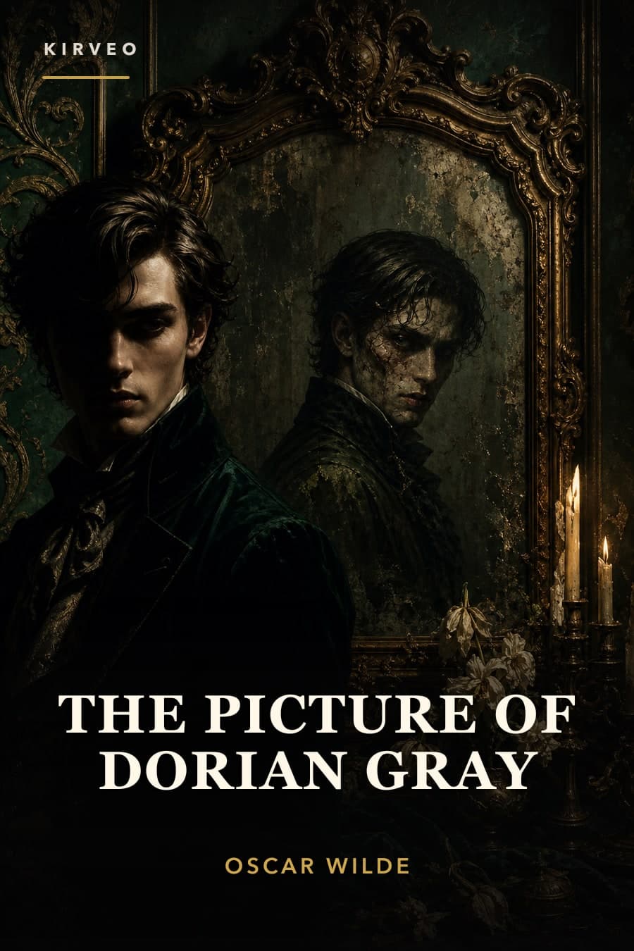 AI-designed cover for The Picture of Dorian Gray