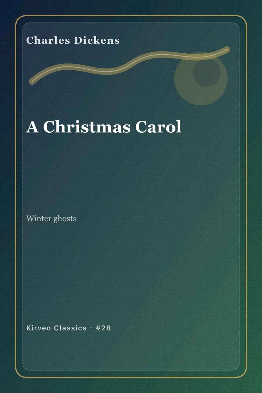 Cover for A Christmas Carol