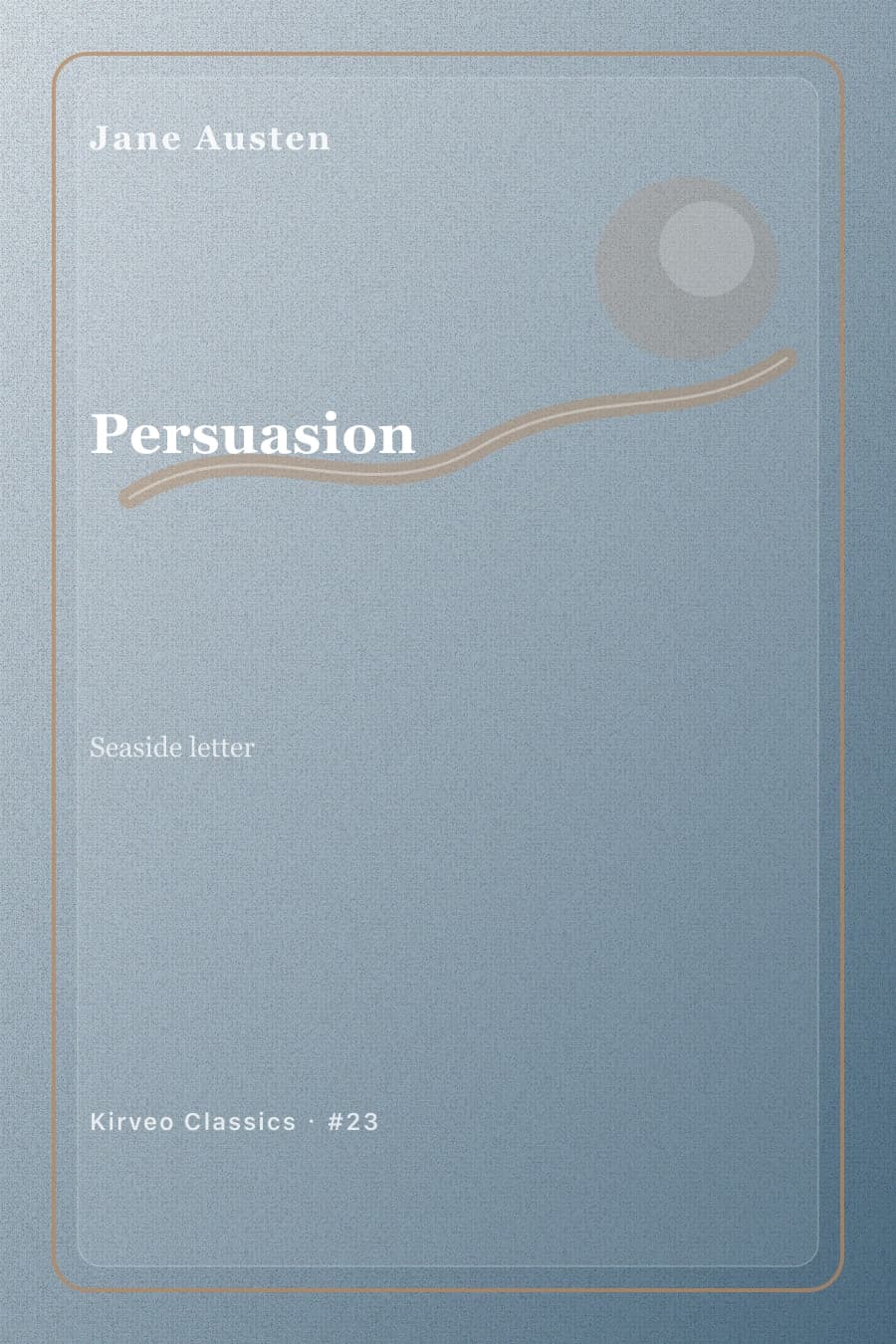 Cover for Persuasion