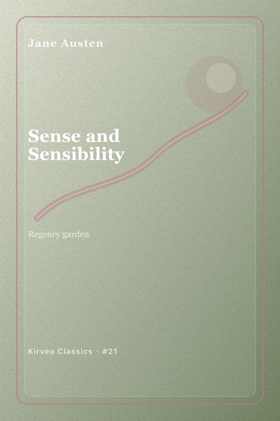 Cover for Sense and Sensibility