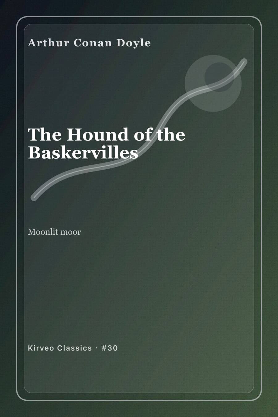 Cover for The Hound of the Baskervilles
