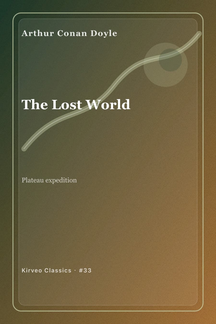 Cover for The Lost World