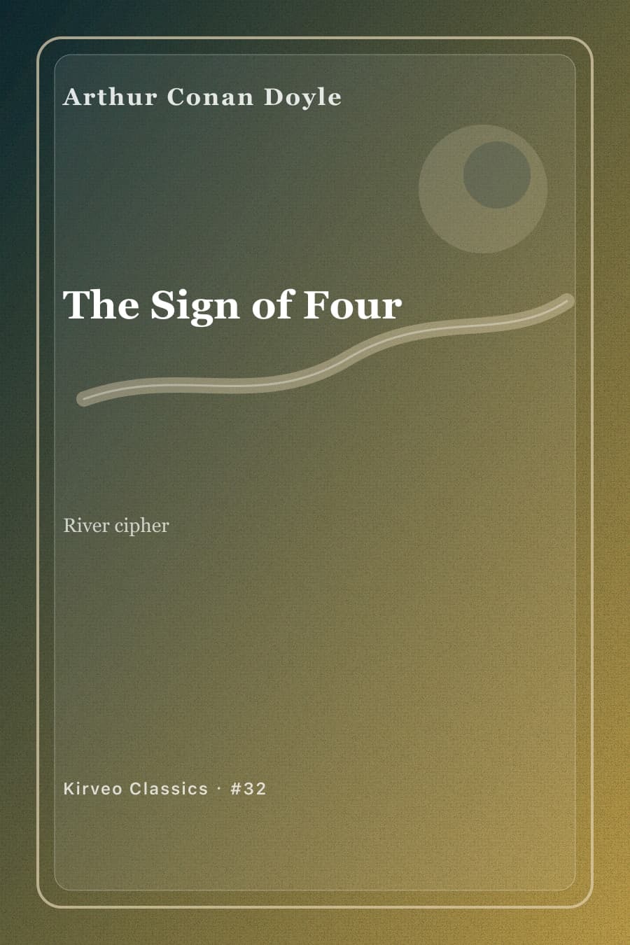 Cover for The Sign of Four