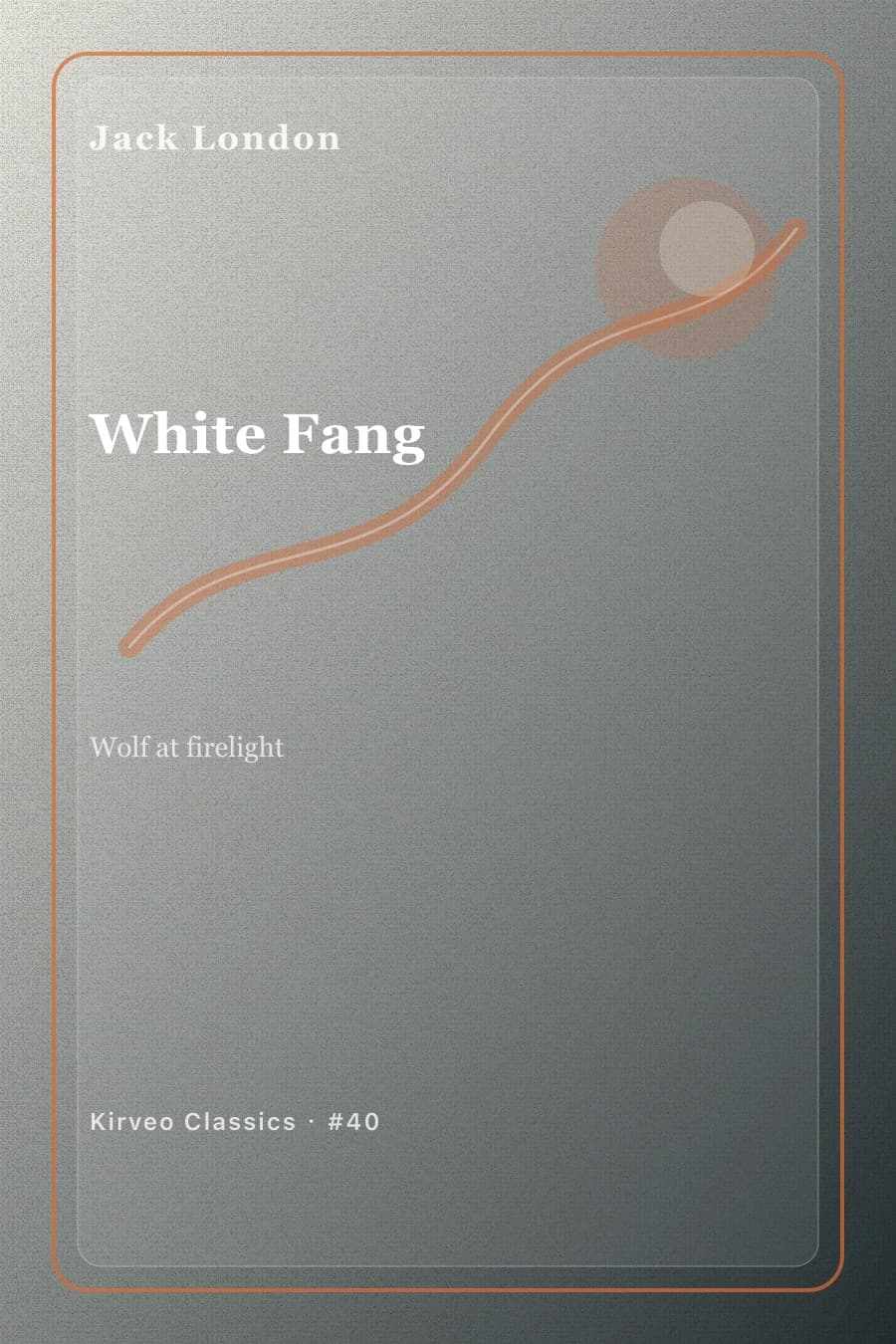 Cover for White Fang